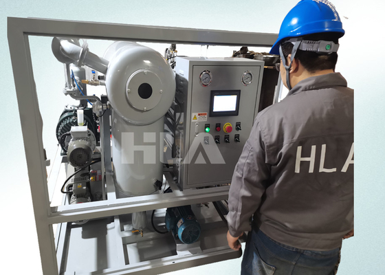1800-18000 L/h جریان PLC سیستم تصفیه روغن ترانسفورماتور کاملا خودکار برای تصفیه بهینه