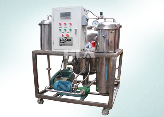 سیستم تصفیه روغن خلاء خلاء قابل حمل با سیستم کنترل PLC