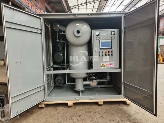 تصفیه روغن تصفیه کننده روغن تلفن همراه با ولتاژ قطع اتوماتیک دستی محدوده دمای روغن 20°C 80°C