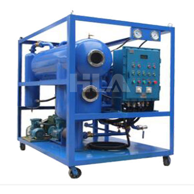 تجهیزات جمع و جور و بادوام تصفیه کننده روغن سیار ≤0.4 مگاپاسکال سطح خلاء -0.06～-0.099 مگاپاسکال