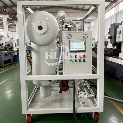 محدوده ویسکوزیته روغن 10-400 CSt دستگاه تصفیه روغن توربین با گاززدایی روغن توربین و مقدار امولسیون زدایی کمتر از 15 دقیقه GBF 7305