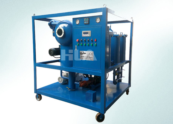 دستگاه تصفیه کننده روغن ترانسفورم 3000L / h با مواد فولادی سرد و ظرفیت 700KG